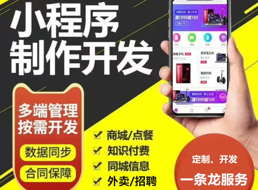 小程序开发定制，一条龙服务-Ai数字电商