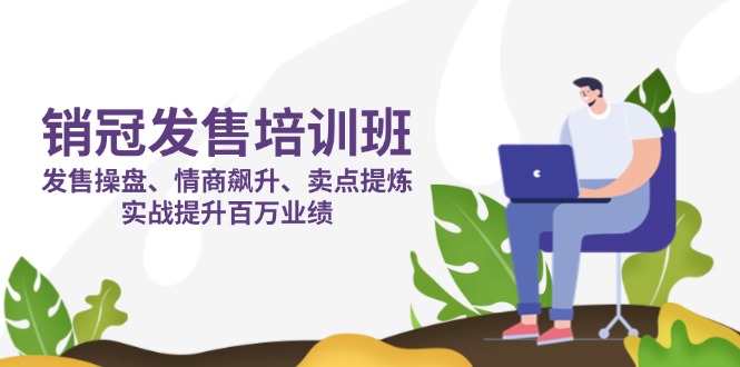 (14203期)销冠 发售培训班:发售 操盘+情商 飙升+卖点 提炼,实战提升百万业绩-Ai数字电商